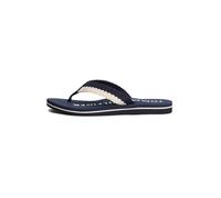 TOMMY HILFIGER Infradito blu scuro / bianco Donna TOMMY HILFIGER 37