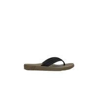 Tommy Hilfiger Molded Hilfiger Lth Beach Sandal Fm0fm05802, Infradito Uomo, Black (Black), 45 EU