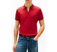 Tommy Hilfiger Interlock Zip Regular Polo Regatta Red Taglia: M | Polo Outlet | Uomo | Rosso