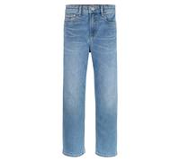 Tommy Hilfiger jeans Baggy gamba dritta lavaggio blu medio 14a