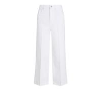 Tommy Hilfiger Donna Jeans Wide Leg Vita Alta, Bianco (TH Optic White), 28W/28L
