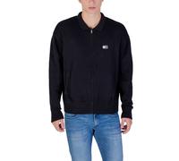 Tommy Hilfiger Jeans Black Recycled Cotton Cardigan - IT48 | L