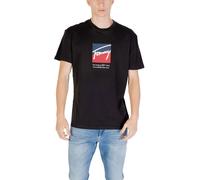 Tommy Hilfiger Jeans Black Recycled Cotton T-Shirt - IT46 | M
