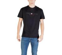Tommy Hilfiger Jeans Black Recycled Cotton T-Shirt - IT52 | XL