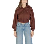 Tommy Hilfiger Jeans Brown Recycled Cotton Hoodie - IT40|S