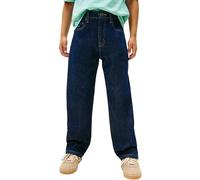 Tommy Hilfiger Bambino Jeans Rinse Relaxed Fit, Nero (Rinse), 16 Anni