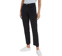 Tommy Hilfiger Jeans Donna Classic Straight Vita Alta, Nero (Zia), 30W / 32L