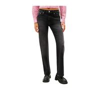 Tommy Hilfiger, ,Jeans ,Donna ,Nero ,W25 L30 Bootcut Cleo Jeans con Dettagli Consumati