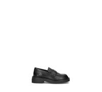TOMMY HILFIGER JEANS Mocassino donna nero in pelle 38