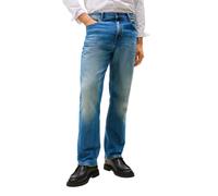 Tommy Hilfiger jeans uomo gamba larga lavaggio blu 34/32