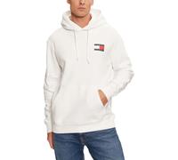 Tommy Jeans Felpa 'ESSENTIAL' navy / rosso / bianco, Taglia S