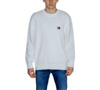 Tommy Hilfiger Jeans White Cotton Sweater - IT48 | L