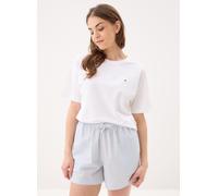 Tommy Hilfiger - Jersey Tee Seersucke Blu - Abbigliamento S Blu