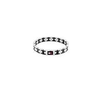 Tommy Hilfiger Jewelry Bracciale a Maglie da Uomo in Acciaio Inossidabile
