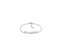 Tommy Hilfiger Jewelry Braccialetto a Catena da Donna in Acciaio Inossidabile con la Bandiera Iconica 2780952, BRACELET, Silver