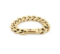 Tommy Hilfiger Jewelry Braccialetto e Collana a Catena da Uomo in Acciaio Inossidabile con la Bandiera Iconica