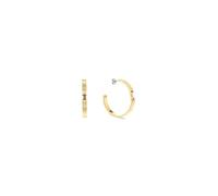 Tommy Hilfiger Jewelry Cerchio da Donna in Acciaio Inossidabile con Placcatura Ionica Oro Giallo decorato con Cristalli - 2781050