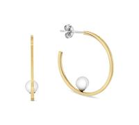 Tommy Hilfiger Jewelry Cerchio da Donna in Oro Giallo con Perle di Vetro - 2780964