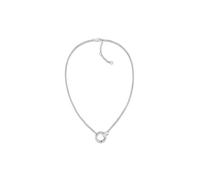 Tommy Hilfiger Jewelry Collana a Catena da Donna in Acciaio Inossidabile con un Charm Rotondo - Disponibile in Argento o Dorato