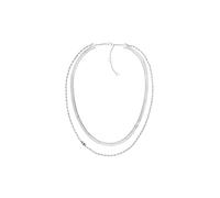 Tommy Hilfiger Jewelry Collana a Doppia Catena da Donna in Acciaio Inossidabile - 2780979