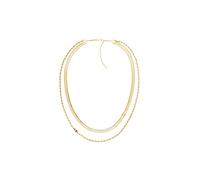 Tommy Hilfiger Jewelry Collana a Doppia Catena da Donna in Oro Giallo - 2780980