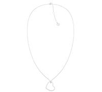 Tommy Hilfiger Jewelry Collana da Donna in Acciaio Inossidabile Con Cristalli