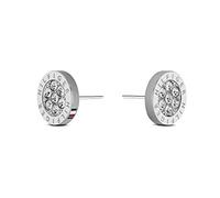 Tommy Hilfiger Jewelry Orecchini a perno da donna in Acciaio Inossidabile con cristalli