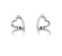 Tommy Hilfiger Orecchini a cuore in acciaio TH2700909