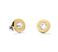 Tommy Hilfiger Jewelry Orecchini da donna in Acciaio Inossidabile decorato con cristalli
