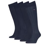 Tommy Hilfiger Kneehigh 4P Tin Giftbox M - calzini lunghi - uomo 39/42 Dark Blue unisex