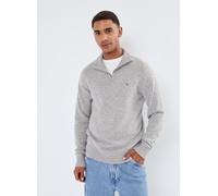 Tommy Hilfiger - Lambswool Zip Mock MW0MW36536 Grigio - Abbigliamento M Grigio