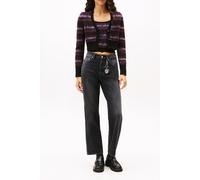 Tommy Hilfiger Layla High Rise Slim Straight Jeans Denim Black Taglia: W26L32 | Jeans straight fit Outlet | Donna | Nero