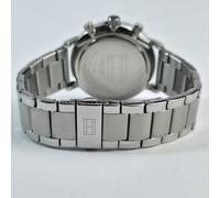 Tommy Hilfiger Orologio Analogico Multifunzione al Quarzo da Uomo con Cinturino in Acciaio Inossidabile Argentato - 1710569