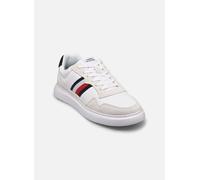 Tommy Hilfiger - Light Cupsole Lth stripes Bianco - Sneakers 43 Bianco
