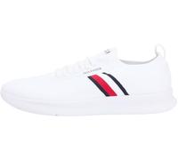 Tommy Hilfiger Lightweight Knitted Runner Fm0fm05756, Basso Top Uomo, White (White), 42 EU