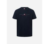 Tommy Hilfiger Linear Logo Flag M - T-shirt - Uomo - Blu XS