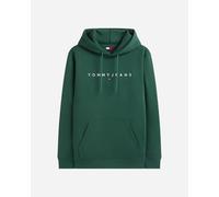 Tommy Hilfiger Linear Logo Fleece M - Felpa - Uomo - Verde L