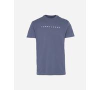 Tommy Hilfiger Linear Logo M - T-shirt - Uomo - Azzurro XS