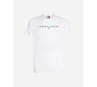 Tommy Hilfiger Linear Logo M - T-shirt - Uomo - Bianco L