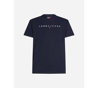 Tommy Hilfiger Linear Logo M - T-shirt - Uomo - Blu M
