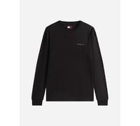 Tommy Hilfiger Linear Logo M - T-shirt - Uomo - Nero XS