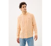 Tommy Hilfiger - Linen Bengal Stripe Arancione - Abbigliamento M Arancione
