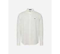 Tommy Hilfiger Linen M - Camicia - Uomo - Bianco L