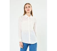 Tommy Hilfiger - Linen Relaxed Shirt WW0WW42037 Bianco - Abbigliamento 42 Bianco