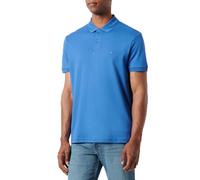Tommy Hilfiger Liquid Cotton Essential Reg Polomw0Mw35585, Polo a Maniche Corte, Uomo, Blu (Monochrome Blue), L
