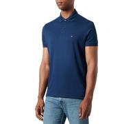 Tommy Hilfiger Liquid Cotton Essential Reg Polomw0Mw35585, Polo a Maniche Corte, Uomo, Blu (Night Sky), S