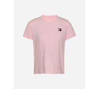 Tommy Hilfiger Logo Badge W - T-shirt - Donna - Rosa L