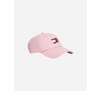 Tommy Hilfiger Logo Flag W - Cappellino - Donna - Rosa UNI