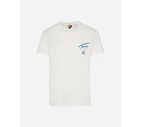 Tommy Hilfiger Logo Graffiti M - T-shirt - Uomo - Bianco S