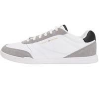 Tommy Hilfiger LoPro Lth Mix RWB FM0FM05826 Low Top, Bianco (Bianco), 40